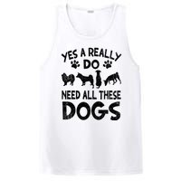 Yes I Really Do Need All These Dogs PosiCharge Competitor Tank