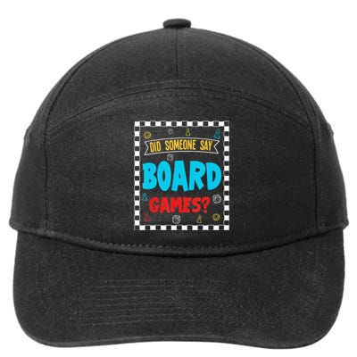 Yes I Really Do Need All These Board Games Funny 7-Panel Snapback Hat