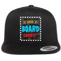 Yes I Really Do Need All These Board Games Funny Flat Bill Trucker Hat