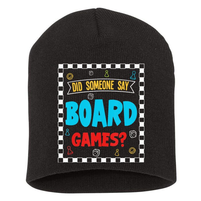 Yes I Really Do Need All These Board Games Funny Short Acrylic Beanie