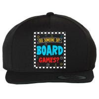 Yes I Really Do Need All These Board Games Funny Wool Snapback Cap