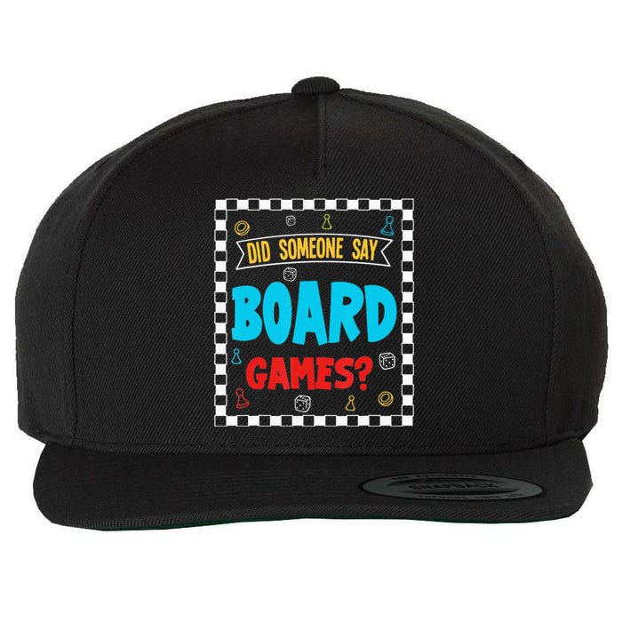 Yes I Really Do Need All These Board Games Funny Wool Snapback Cap