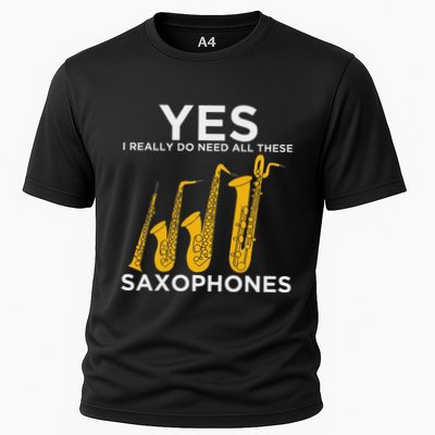 Yes I Really Do Need All These Saxophones Performance Shirt