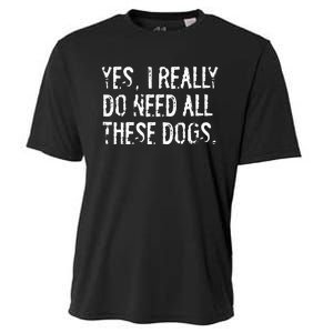 Yes I Really Do Need All These Motorcycles Funny Garage Cooling Performance Crew T-Shirt