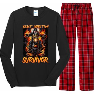 Yeast Infection Survivor Long Sleeve Pajama Set