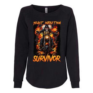 Yeast Infection Survivor Womens California Wash Sweatshirt