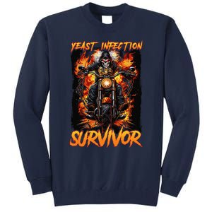 Yeast Infection Survivor Tall Sweatshirt