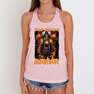 Yeast Infection Survivor Women's Knotted Racerback Tank