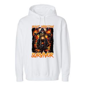 Yeast Infection Survivor Garment-Dyed Fleece Hoodie