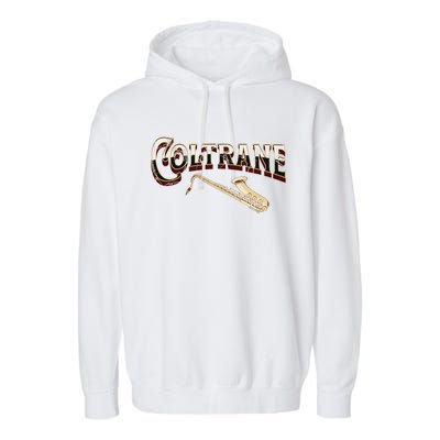 Yes I Speak Coltrane Jazz Music Lover Garment-Dyed Fleece Hoodie