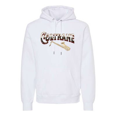 Yes I Speak Coltrane Jazz Music Lover Premium Hoodie