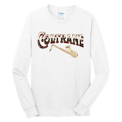 Yes I Speak Coltrane Jazz Music Lover Tall Long Sleeve T-Shirt