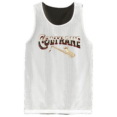 Yes I Speak Coltrane Jazz Music Lover Mesh Reversible Basketball Jersey Tank