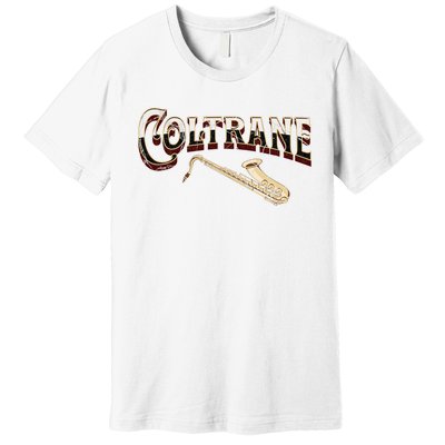 Yes I Speak Coltrane Jazz Music Lover Premium T-Shirt