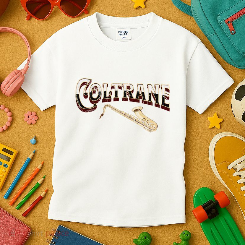 Yes I Speak Coltrane Jazz Music Lover Kids T-Shirt