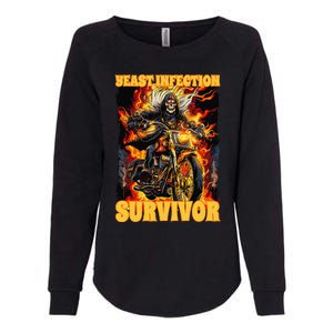 Yeast Infection Survivor Womens California Wash Sweatshirt