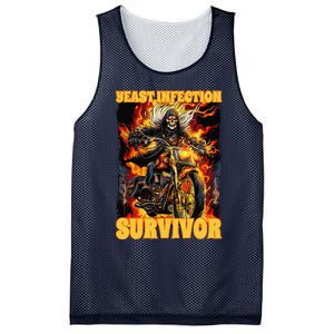 Yeast Infection Survivor Mesh Reversible Basketball Jersey Tank