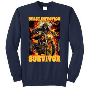 Yeast Infection Survivor Tall Sweatshirt