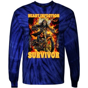 Yeast Infection Survivor Tie-Dye Long Sleeve Shirt