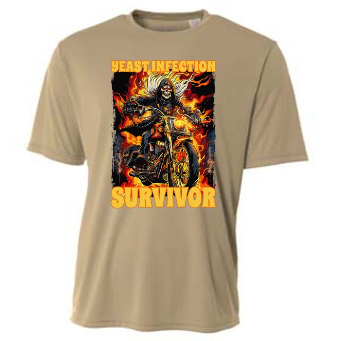 Yeast Infection Survivor Cooling Performance Crew T-Shirt