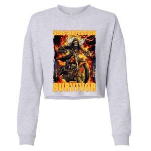 Yeast Infection Survivor Cropped Pullover Crew