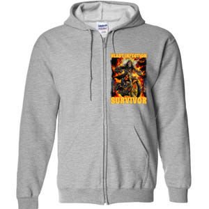 Yeast Infection Survivor Full Zip Hoodie