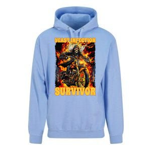 Yeast Infection Survivor Unisex Surf Hoodie