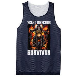 Yeast Infection Survivor Mesh Reversible Basketball Jersey Tank