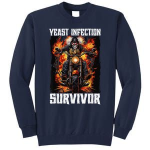 Yeast Infection Survivor Tall Sweatshirt