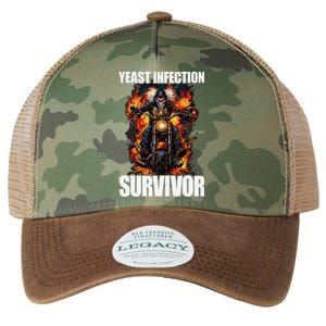 Yeast Infection Survivor Legacy Tie Dye Trucker Hat