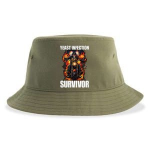 Yeast Infection Survivor Sustainable Bucket Hat