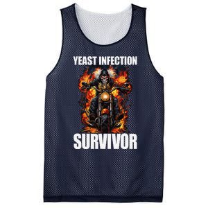 Yeast Infection Survivor Mesh Reversible Basketball Jersey Tank