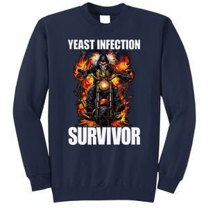 Yeast Infection Survivor Tall Sweatshirt