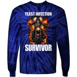 Yeast Infection Survivor Tie-Dye Long Sleeve Shirt