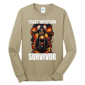 Yeast Infection Survivor Tall Long Sleeve T-Shirt