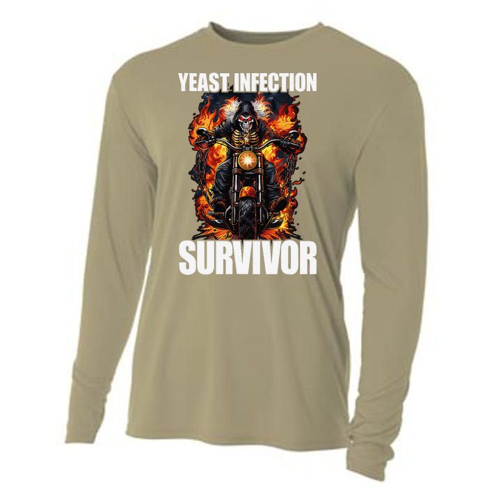 Yeast Infection Survivor Cooling Performance Long Sleeve Crew