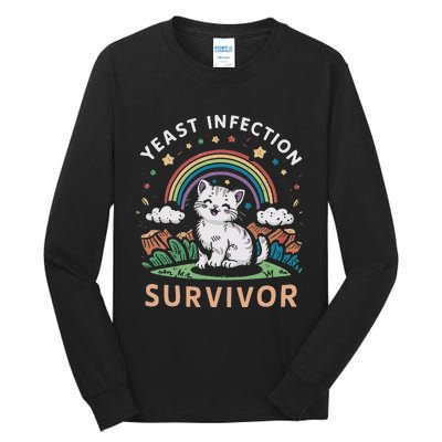 Yeast Infection Survivor Tall Long Sleeve T-Shirt