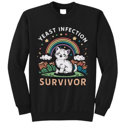 Yeast Infection Survivor Tall Sweatshirt