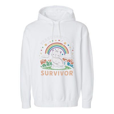 Yeast Infection Survivor Garment-Dyed Fleece Hoodie