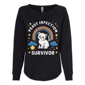 Yeast Infection Survivor Womens California Wash Sweatshirt