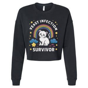 Yeast Infection Survivor Cropped Pullover Crew