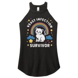 Yeast Infection Survivor Women's Perfect Tri Rocker Tank