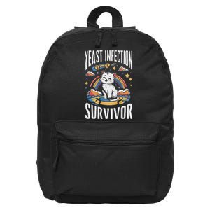 Yeast Infection Survivor 16 in Basic Backpack