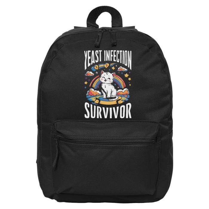 Yeast Infection Survivor 16 in Basic Backpack