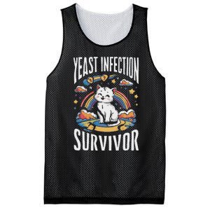 Yeast Infection Survivor Mesh Reversible Basketball Jersey Tank