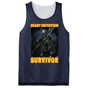 Yeast Infection Survivor Mesh Reversible Basketball Jersey Tank