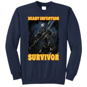 Yeast Infection Survivor Tall Sweatshirt