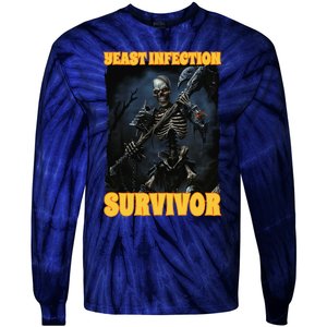 Yeast Infection Survivor Tie-Dye Long Sleeve Shirt