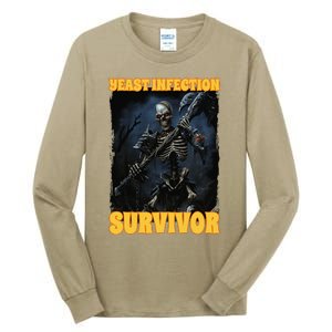 Yeast Infection Survivor Tall Long Sleeve T-Shirt