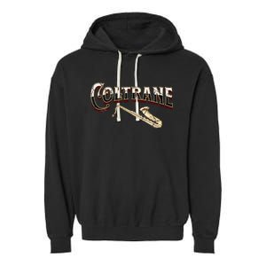 Yes I Speak Coltrane Jazz Music Lover Garment-Dyed Fleece Hoodie